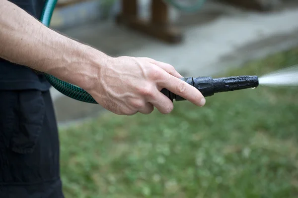 stock image Watering the garden