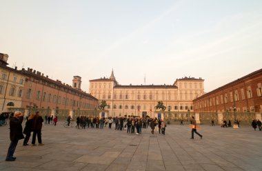Piazza castello, Torino, İtalya