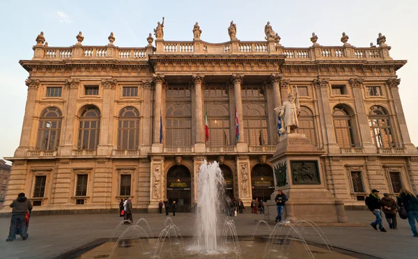 Palazzo Madama a Torino, Italia — Foto Stock