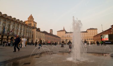 Piazza castello, Torino, İtalya