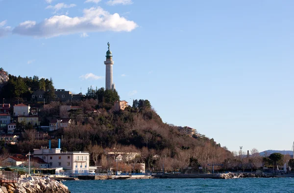 Farol, Trieste — Fotografia de Stock