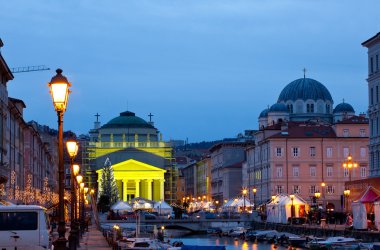 St. Antonio cathedral, Trieste clipart