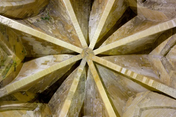 Soffitto della torre di Federico, Enna — Foto Stock