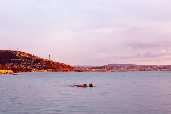 Günbatımı, Trieste — Stok fotoğraf