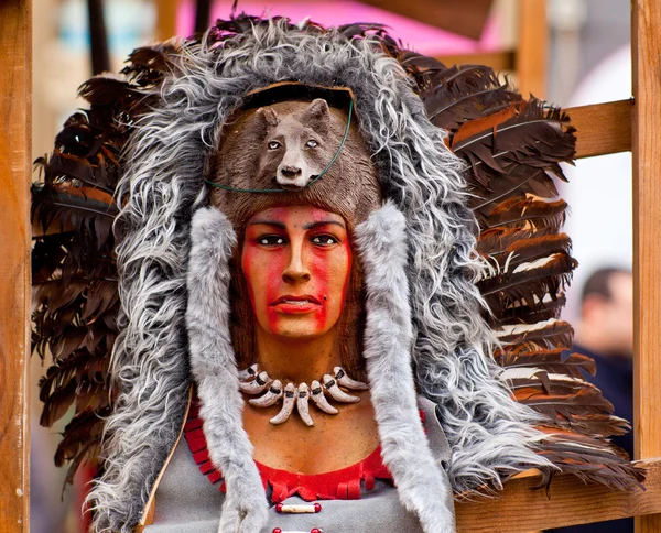 Native American headdress — Stock Photo, Image