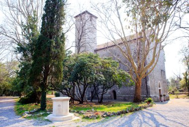 Church of San Giovanni in Tuba, Italy clipart