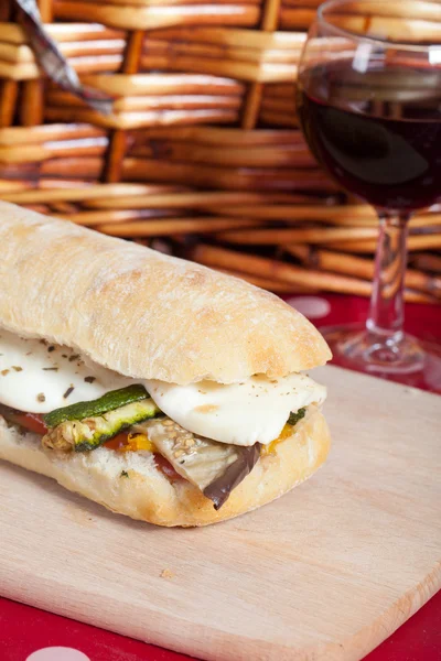 Sandwich vegetariano —  Fotos de Stock