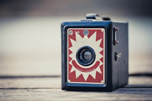 stock image Old Folding Camera