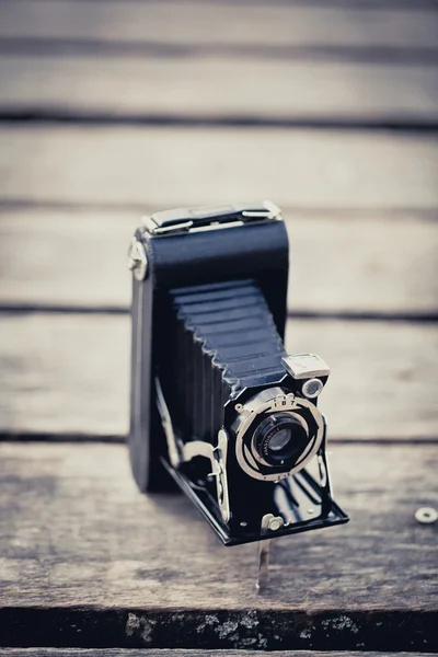 낡은 접이식 카메라 — 스톡 사진