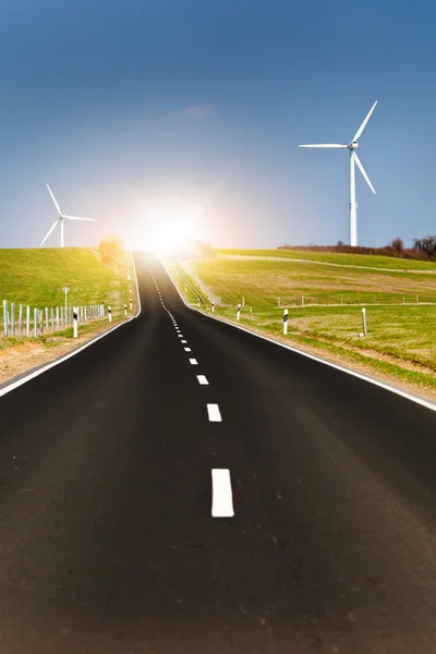 stock image Wind turbines