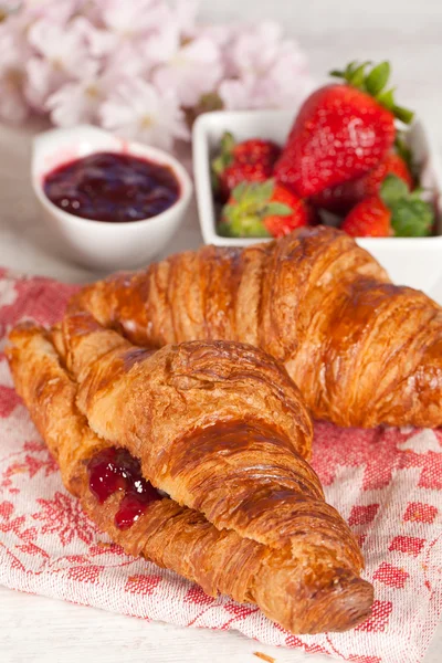 Stock image Breakfast with strawberries