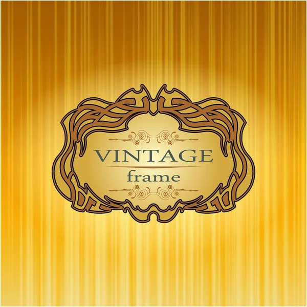 Vintage frame — Stock Vector