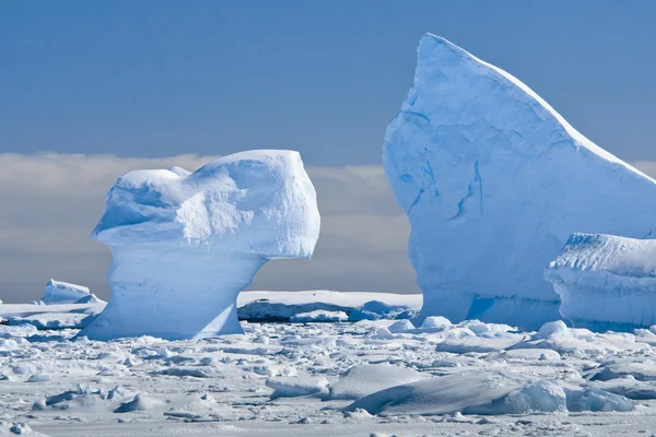 Ghiacciaio antartico — Foto Stock