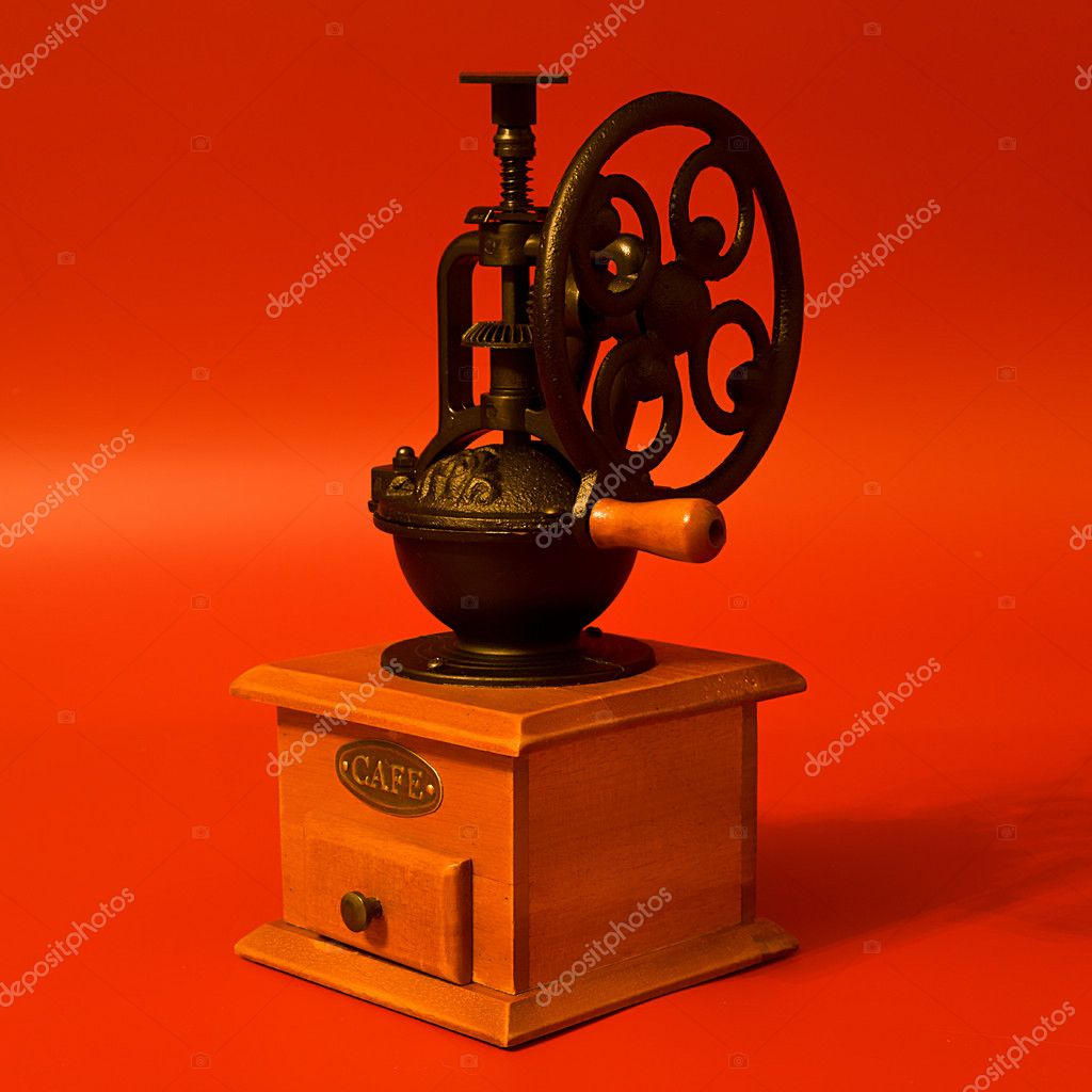 Stylish coffee grinder — Stock Photo © nikart 7986253