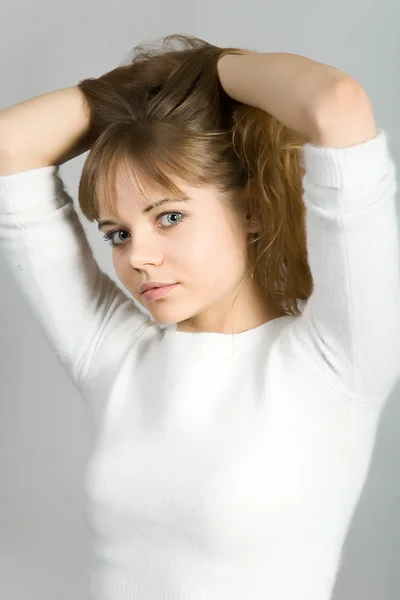 Portrait of the girl — Stock Photo, Image