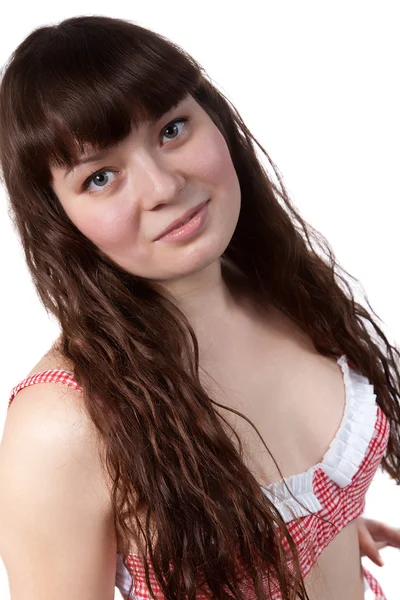 Attractive young girl — Stock Photo, Image