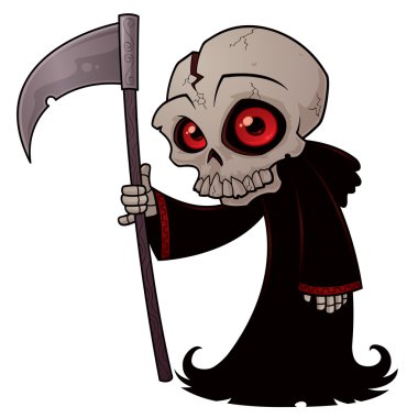 Little Grim Reaper clipart