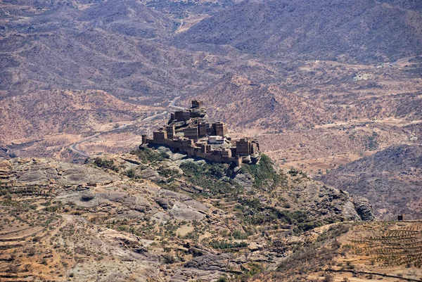 stock image Mountain village, Yemen