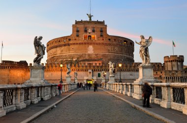 St. Angelo Castle, Rome, Italy clipart