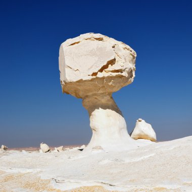 Rocks in the White desert clipart