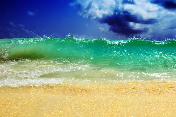 Velké oceánské vlny — Stock fotografie