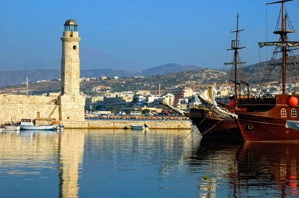 Porto em Rethymnon — Fotografia de Stock