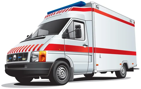 Carro de ambulância —  Vetores de Stock
