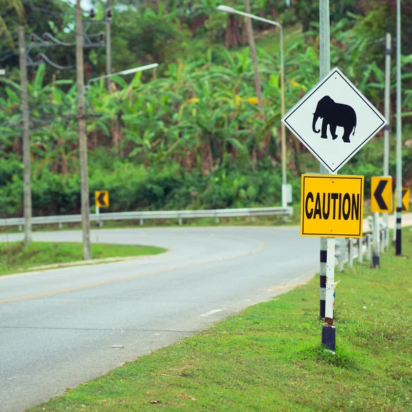 Signo de elefante —  Fotos de Stock