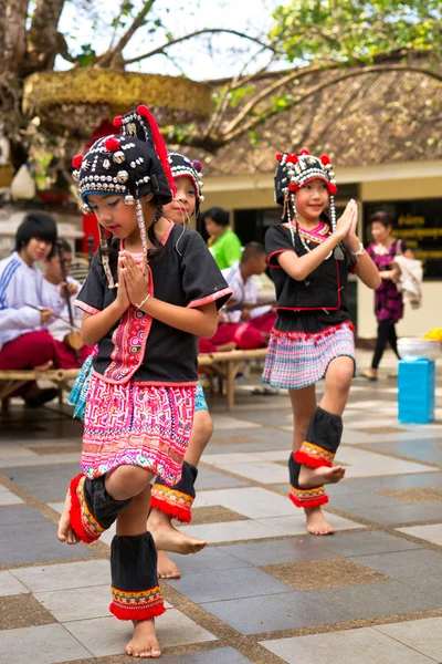 stock image Dances of hill tribe