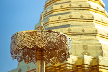 Golden stupa clipart