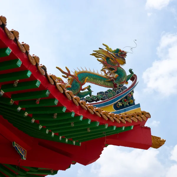 Dak van pagode — Stockfoto