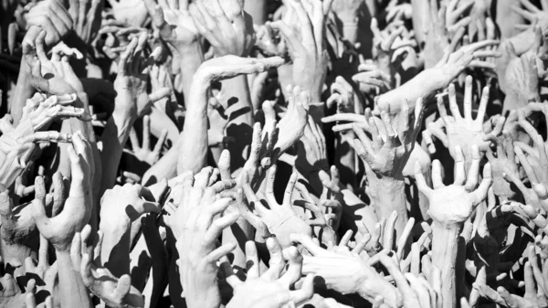 Mãos Estátua do Inferno — Fotografia de Stock