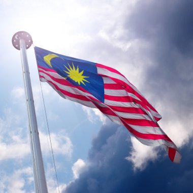 Flag of Malaysia clipart