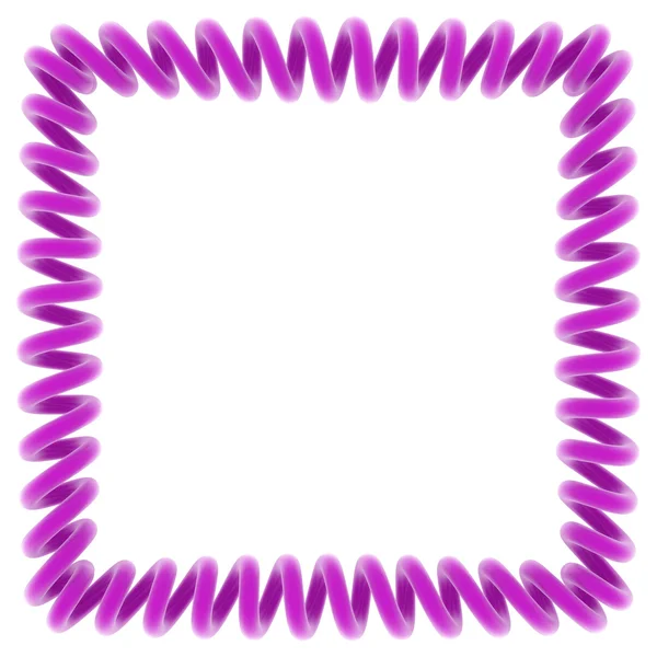Cadre spirale violet — Photo