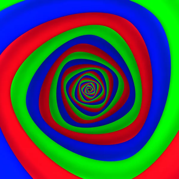 RGB vortex — Stockfoto
