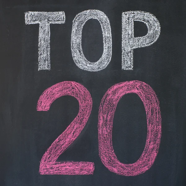 Topo 20 — Fotografia de Stock