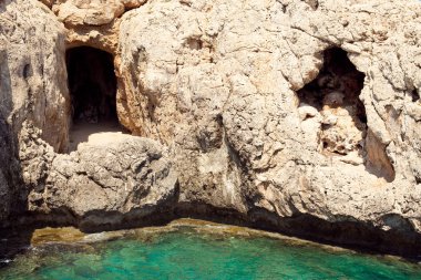 ayia napa, Kıbrıs deniz mağaraları