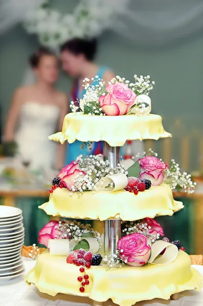 Свадебный пирог 7 — стоковое фото