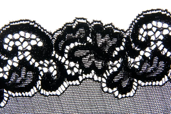 Pizzo lingerie su uno sfondo bianco . — Foto Stock