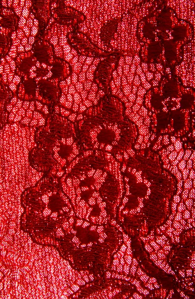 Lace of red colour — Stock Photo, Image