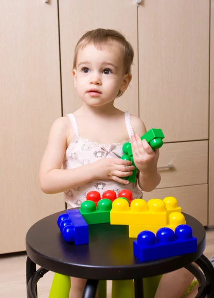 Retrato brillante del bebé adorable — Foto de Stock