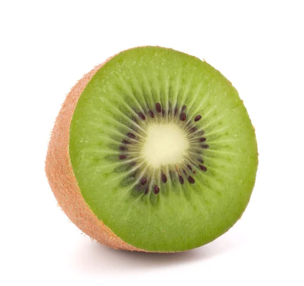 Jedno kiwi owoc połowa — Zdjęcie stockowe