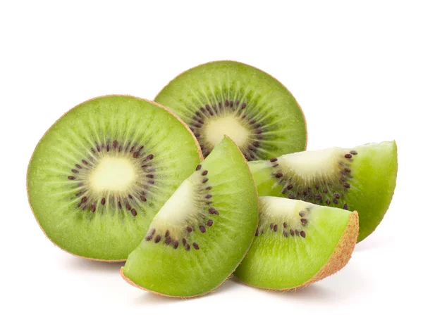 Segmentos em fatias de frutos Kiwi — Fotografia de Stock