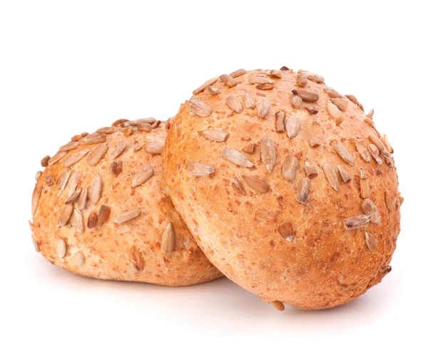 Two sandwich bun with sunflower seeds — Stock Photo, Image