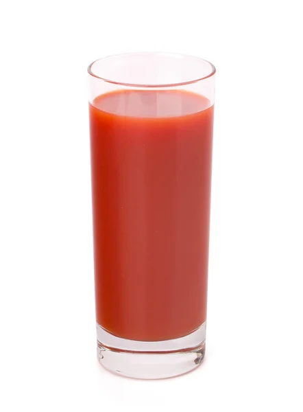 番茄汁玻璃 — 图库照片