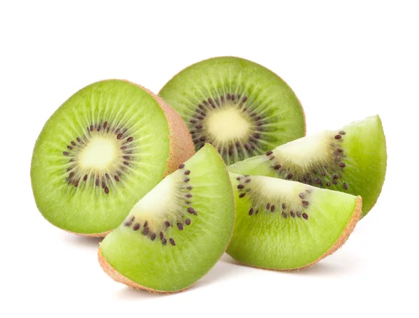 Segmentos em fatias de frutos Kiwi — Fotografia de Stock