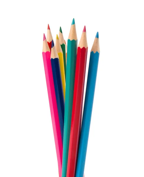 Colorear lápices de crayón manojo — Foto de Stock