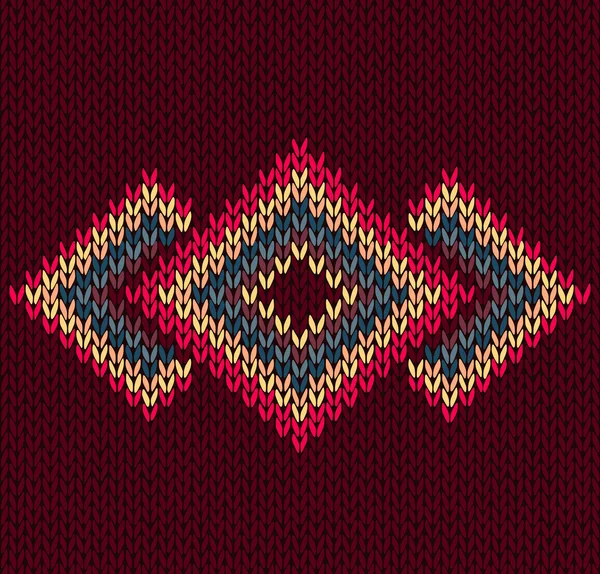 Стиль Абстрактний модний Безшовний симетричний етнічний геометричний колір — стоковий вектор