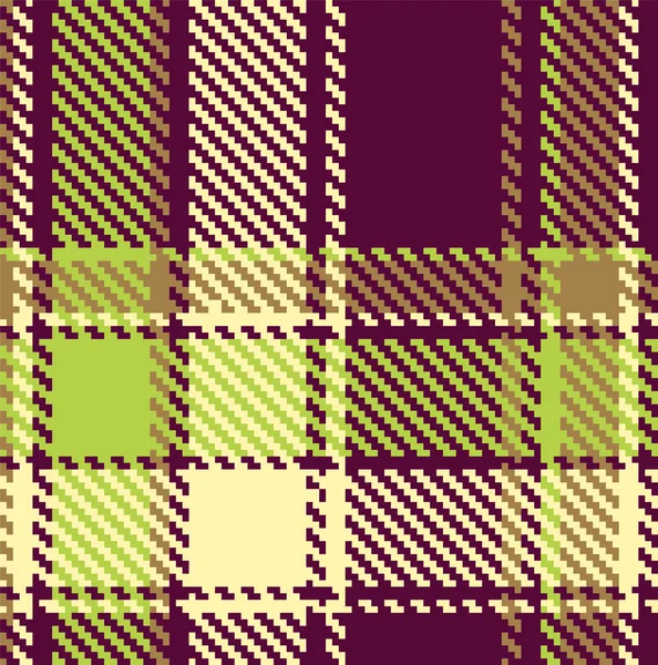Seamless checkered color vector pattern — Stock Vector