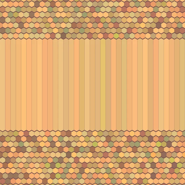Абстрактний векторний фон, кольоровий гребінець орнамент Ілюстрація — стоковий вектор